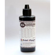 Tinta Premium p/ Epson, tinteiros 11, 12, 13, 16, 27, 29, 34, 35, 774 - PRETO Pigmentado