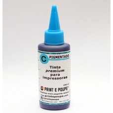 Tinta Premium p/ HP, tinteiros 711, 913A, 971, 971XL, 973X. CIANO  pigmentado