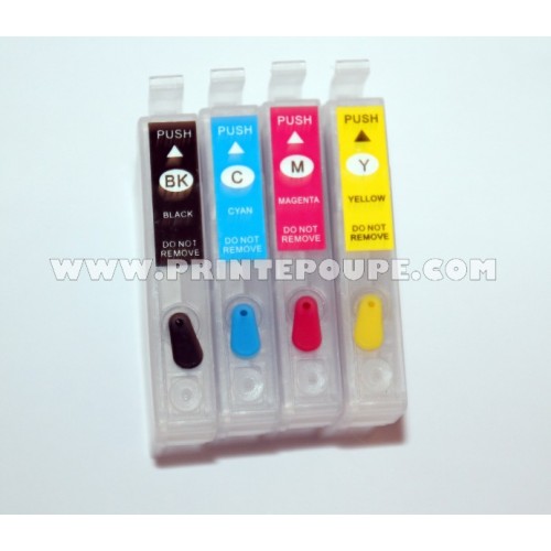 Tinteiros recarregáveis p/ Epson série 502 - Binóculos